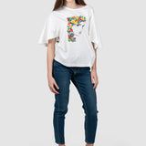 Pantaloni denim damă conici albastru stretch