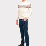 Pantalon denim bărbați regular fit albastru