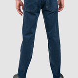 Pantalon denim bărbați regular fit albastru