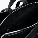 Rucsac damă Desigual cu compartimente multiple din piele ecologică, negru